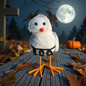 * 2021 Target Hyde Eek Mummy Gauzy Spritz Bird Halloween Featherly Friends “Boo”